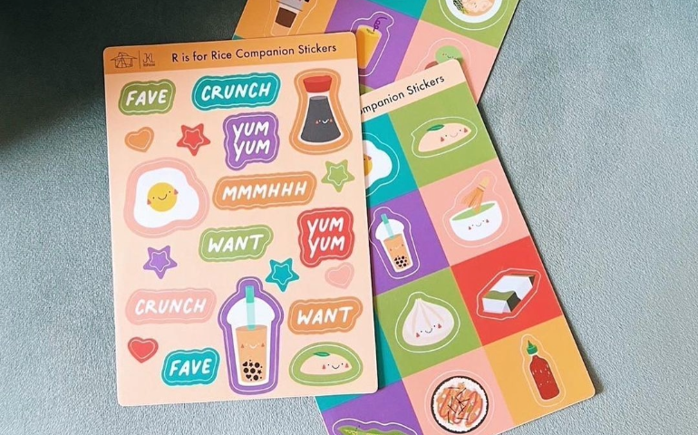 JKL Teahouse: Celebrating Asian American Heritage with Custom Stickers