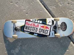 Red Bull Wasted Space Custom Sticker