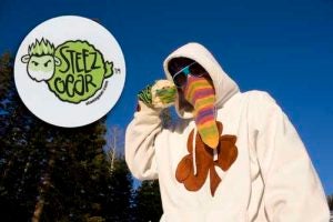 Custom Circle Shaped Stickers Printed for Steez Gear