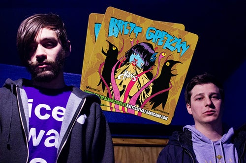 Brett Gretzky Sticker printed by StickerGiant