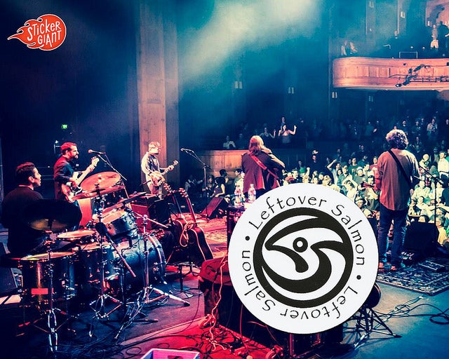 Leftover Salmon Sticker StickerGiant