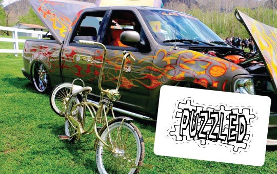 Sponsored-Stickers-Puzzled-Car-Show