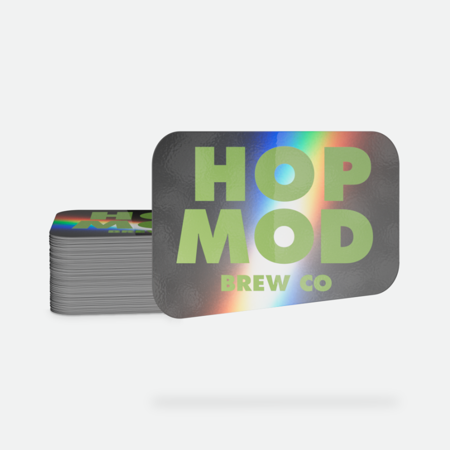 Custom Holographic Stickers in Any Shape! StickerGiant