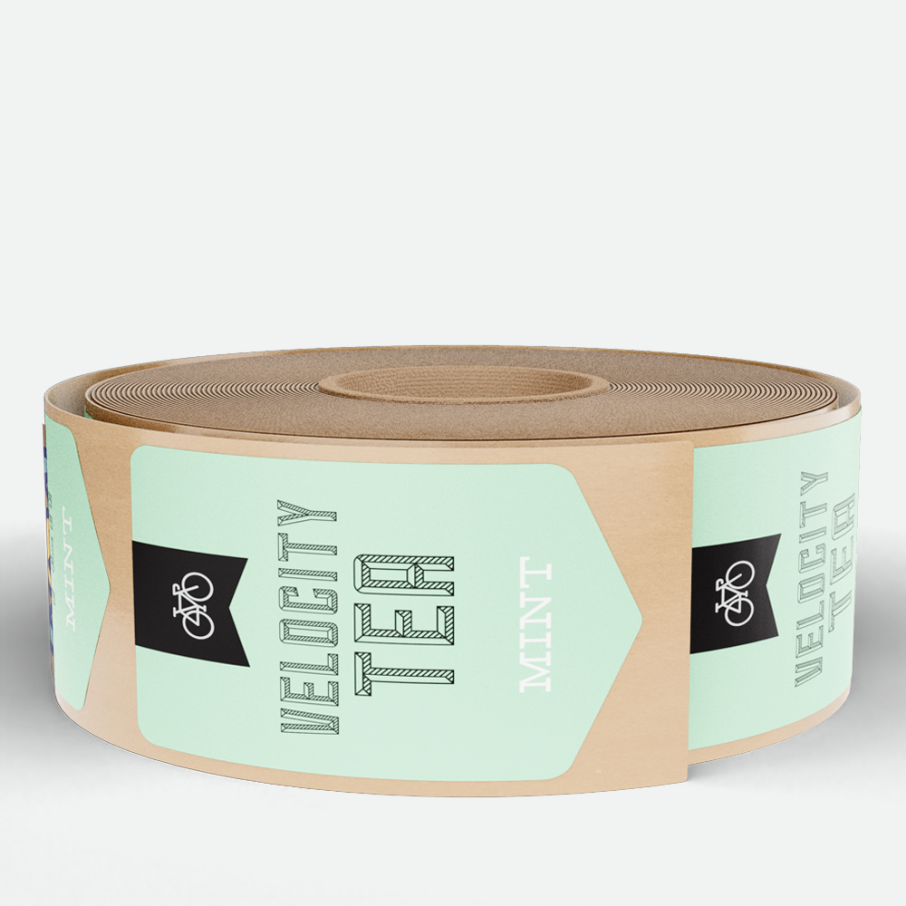 Custom Imprinted Adhesive Tape with Your Message: 1/2 x 500